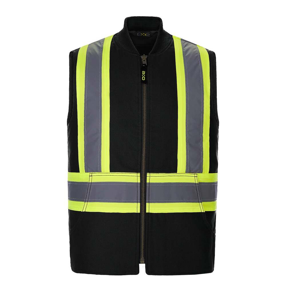 CX2 HiVis L01295 - Titan Hivis Vest With Sherpa Lining