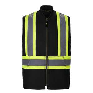 CX2 HiVis L01295 - Titan Hivis Vest With Sherpa Lining