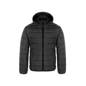 CX2 L0980Y - Lodge Youth Puffy Jacket With Detachable Hood Black