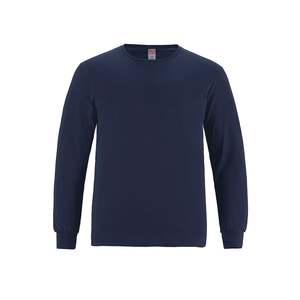 CSW 24/7 S05615 - Breeze Men's Long Sleeve Crew Neck Tee  Navy