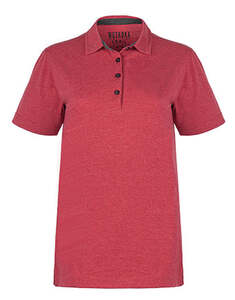 Muskoka Trail S05751 - Fairway Ladies Poly/Cotton Polo Shirt Red Heather