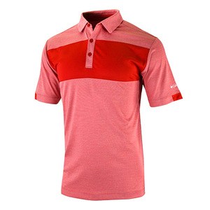 COLUMBIA GOLF 23S17MP - Adult Omni-Wick Total Control Polo INTENSE RED