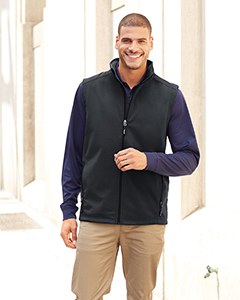 Ash CityCore 365 CE701 - Mens Cruise Two-Layer Fleece Bonded Soft Shell Vest