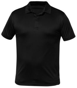 Blank Activewear M349 - Mens Short Sleeve Polo, 100% Polyester Interlock, Dry Fit