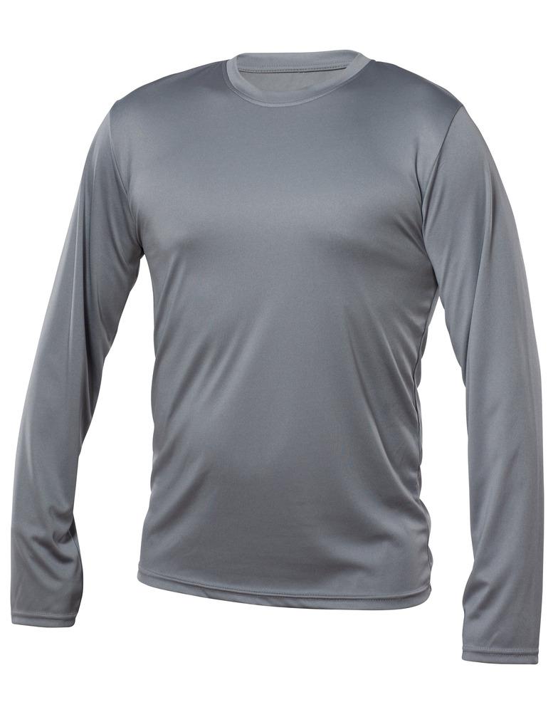 Blank Activewear M635 - Men's Long Sleeve T-Shirt, 100% Polyester