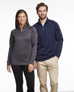 Core 365 CE801 - Unisex Fusion ChromaSoft Fleece Quarter-Zip