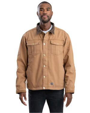 Berne J58 - Unisex Vintage Washed Sherpa-Lined Work Jacket