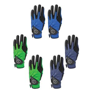 ZERO FRICTION GGSMMLH - MENS GLOVE GOLF SYNTHETIC 6PK /LH